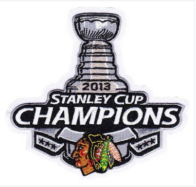 Stitched 2013 NHL Stanley Cup Final Champions Chicago Blackhawks Jersey Patch Stitched 2013 NHL Stanley Cup Final Champions Chicago Blackhawks Jersey Patch