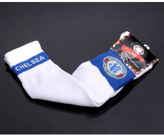 Chelsea Soccer Football Sock White
