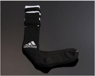Adidas Soccer Football Sock Black
