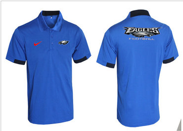 Philadelphia Eagles Blue Team Issue Performance Polo