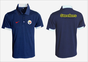 Pittsburgh Steelers dark blue Team Issue Performance Polo