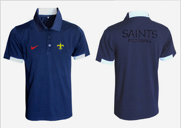 Nike NFL New Orleans Saints dark blue Team Issue Performance Polo