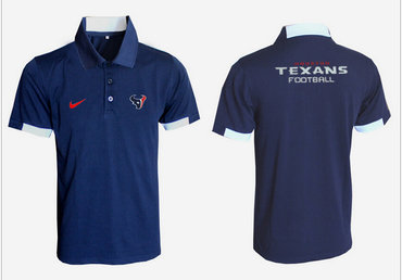 Nike NFL Houston Texans dark blue Team Issue Performance Polo