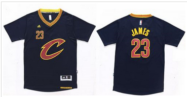 Cleveland Cavaliers #23 LeBron James Navy Blue 2015-2016 Season Stitched NBA Jersey