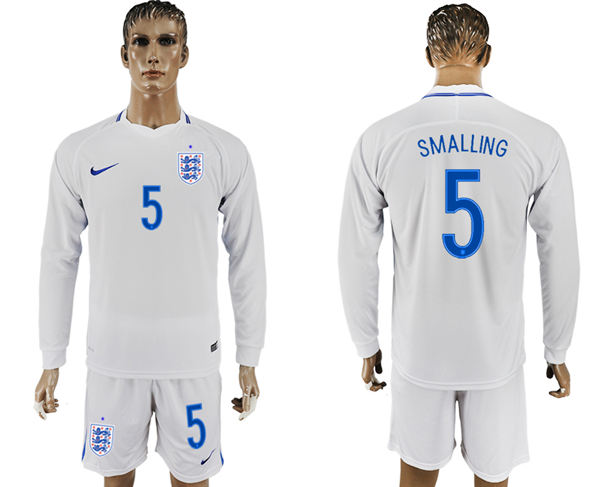 2018 World Cup Men England #5 Smalling Home Long Sleeves Soccer Country Jersey 2018 World Cup Men England #5 Smalling Home Long Sleeves Soccer Country Jersey