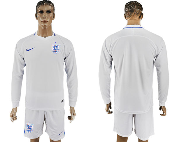 2018 World Cup Men England Home Long Sleeves Soccer Country Jersey 2018 World Cup Men England Home Long Sleeves Soccer Country Jersey