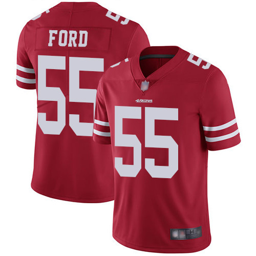 49ers #55 Dee Ford Red Team Color Youth Stitched Football Vapor Untouchable Limited Jersey 49ers #55 Dee Ford Red Team Color Youth Stitched Football Vapor Untouchable Limited Jersey