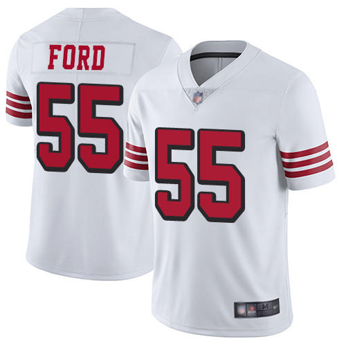 49ers #55 Dee Ford White Rush Youth Stitched Football Vapor Untouchable Limited Jersey 49ers #55 Dee Ford White Rush Youth Stitched Football Vapor Untouchable Limited Jersey
