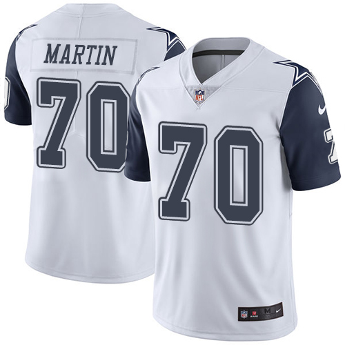 Nike Cowboys #70 Zack Martin Navy Blue Men's Stitched NFL Vapor Untouchable Limited Jersey