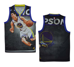 A flash version of the golden state warriors on 11th NBA jersey blank vest