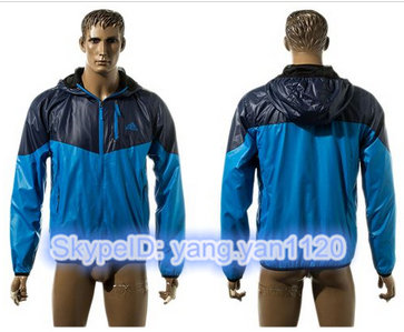 Addidas Soccer Jackets Blue