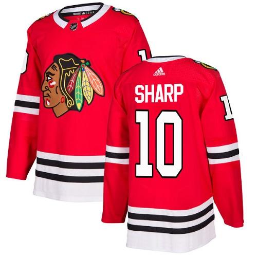 Adidas Blackhawks #10 Patrick Sharp Red Home Authentic Stitched Youth NHL Jersey Adidas Blackhawks #10 Patrick Sharp Red Home Authentic Stitched Youth NHL Jersey