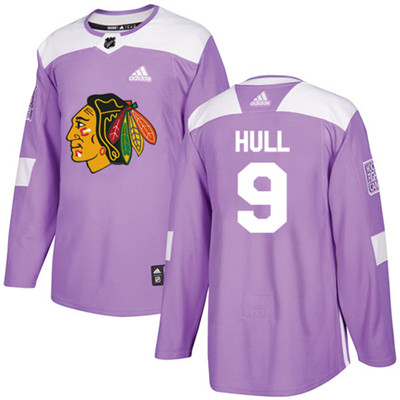 Adidas Blackhawks #9 Bobby Hull Purple Authentic Fights Cancer Stitched Youth NHL Jersey Adidas Blackhawks #9 Bobby Hull Purple Authentic Fights Cancer Stitched Youth NHL Jersey