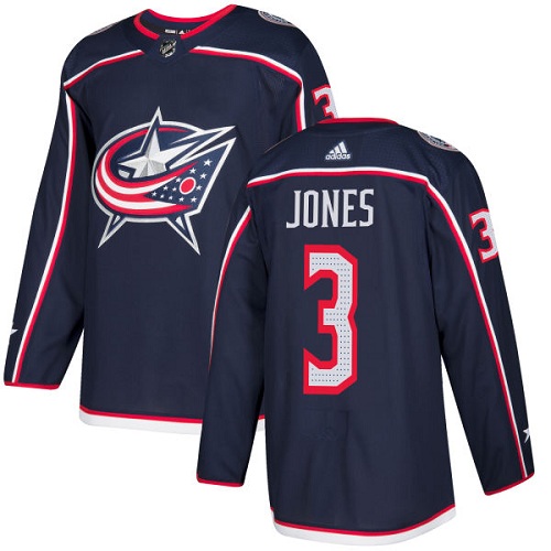 Adidas Blue Jackets #3 Seth Jones Navy Blue Home Authentic Stitched NHL Jersey Adidas Blue Jackets #3 Seth Jones Navy Blue Home Authentic Stitched NHL Jersey