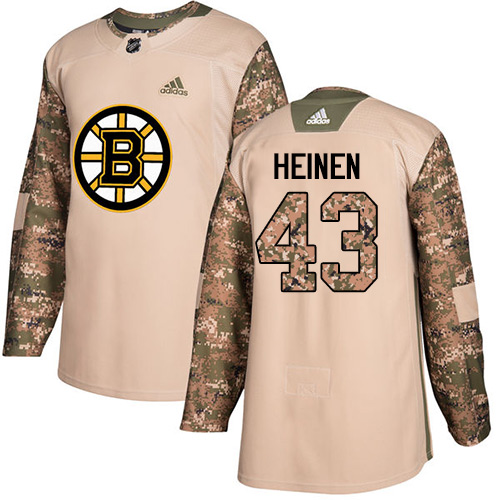 Adidas Bruins #43 Danton Heinen Camo Authentic 2017 Veterans Day Stitched NHL Jersey Adidas Bruins #43 Danton Heinen Camo Authentic 2017 Veterans Day Stitched NHL Jersey
