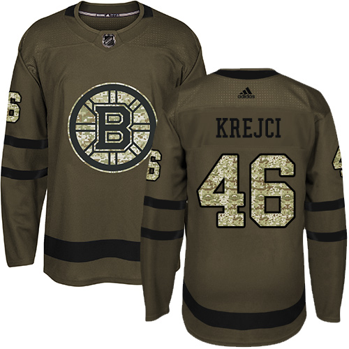 Adidas Bruins #46 David Krejci Green Salute to Service Stitched NHL Jersey Adidas Bruins #46 David Krejci Green Salute to Service Stitched NHL Jersey