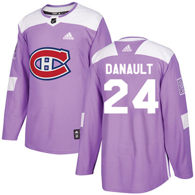 Adidas Canadiens #24 Phillip Danault Purple Authentic Fights Cancer Stitched Youth NHL Jersey Adidas Canadiens #24 Phillip Danault Purple Authentic Fights Cancer Stitched Youth NHL Jersey