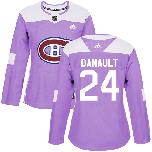 Adidas Canadiens #24 Phillip Danault Purple Authentic Fights Cancer Women's Stitched NHL Jersey Adidas Canadiens #24 Phillip Danault Purple Authentic Fights Cancer Women's Stitched NHL Jersey