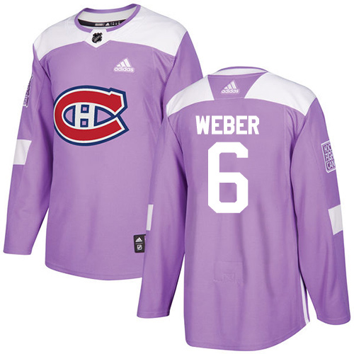 Adidas Canadiens #6 Shea Weber Purple Authentic Fights Cancer Stitched Youth NHL Jersey Adidas Canadiens #6 Shea Weber Purple Authentic Fights Cancer Stitched Youth NHL Jersey