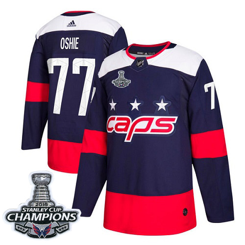 Adidas Capitals #77 T.J. Oshie Navy Authentic 2018 Stadium Series Stanley Cup Final Champions Stitched Youth NHL Jersey Adidas Capitals #77 T.J. Oshie Navy Authentic 2018 Stadium Series Stanley Cup Final Champions Stitched Youth NHL Jersey