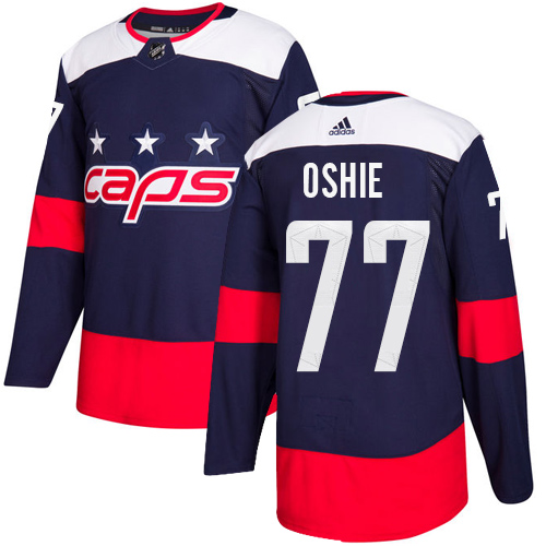Adidas Capitals #77 T.J. Oshie Navy Authentic 2018 Stadium Series Stitched NHL Jersey Adidas Capitals #77 T.J. Oshie Navy Authentic 2018 Stadium Series Stitched NHL Jersey