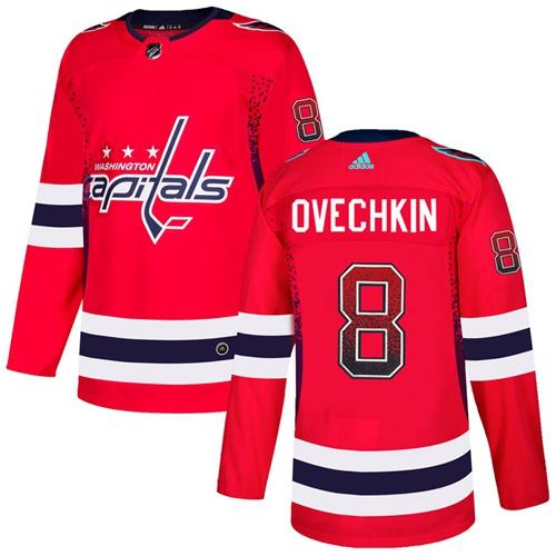 Adidas Capitals #8 Alex Ovechkin Red Home Authentic Drift Fashion Stitched NHL Jersey Adidas Capitals #8 Alex Ovechkin Red Home Authentic Drift Fashion Stitched NHL Jersey