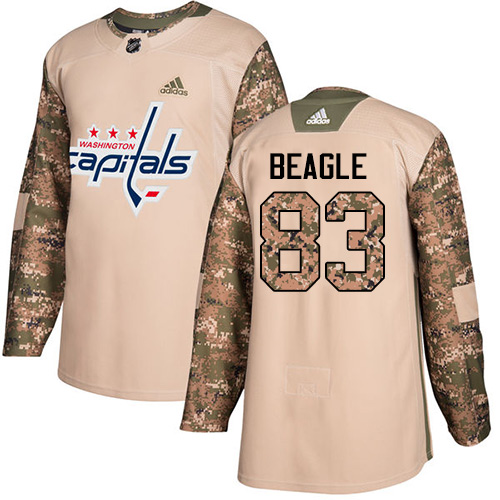 Adidas Capitals #83 Jay Beagle Camo Authentic 2017 Veterans Day Stitched NHL Jersey Adidas Capitals #83 Jay Beagle Camo Authentic 2017 Veterans Day Stitched NHL Jersey