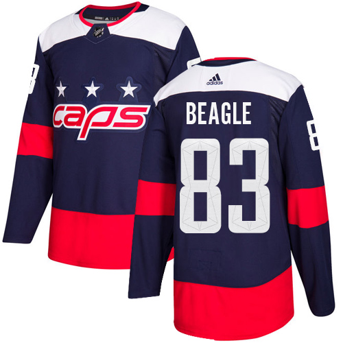 Adidas Capitals #83 Jay Beagle Navy Authentic 2018 Stadium Series Stitched NHL Jersey Adidas Capitals #83 Jay Beagle Navy Authentic 2018 Stadium Series Stitched NHL Jersey