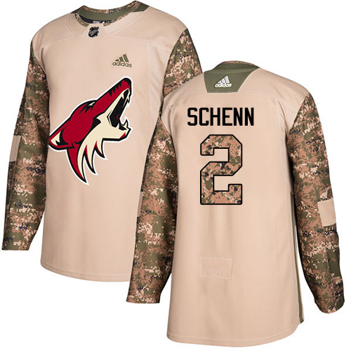 Adidas Coyotes #2 Luke Schenn Camo Authentic 2017 Veterans Day Stitched NHL Jersey Adidas Coyotes #2 Luke Schenn Camo Authentic 2017 Veterans Day Stitched NHL Jersey