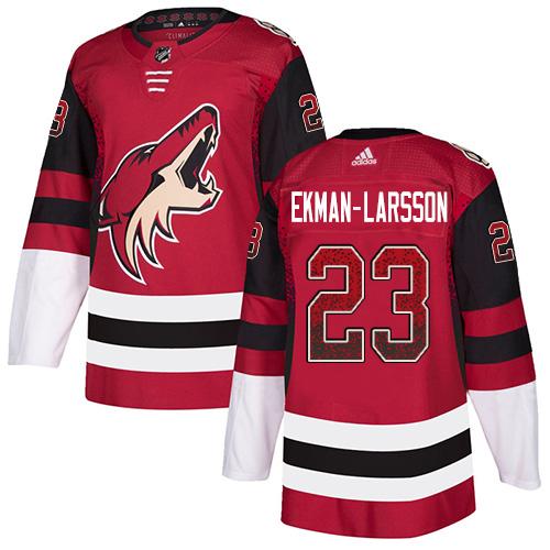 Adidas Coyotes #23 Oliver Ekman-Larsson Maroon Home Authentic Drift Fashion Stitched NHL Jersey Adidas Coyotes #23 Oliver Ekman-Larsson Maroon Home Authentic Drift Fashion Stitched NHL Jersey