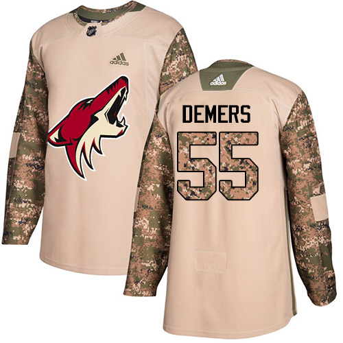 Adidas Coyotes #55 Jason Demers Camo Authentic 2017 Veterans Day Stitched NHL Jersey Adidas Coyotes #55 Jason Demers Camo Authentic 2017 Veterans Day Stitched NHL Jersey