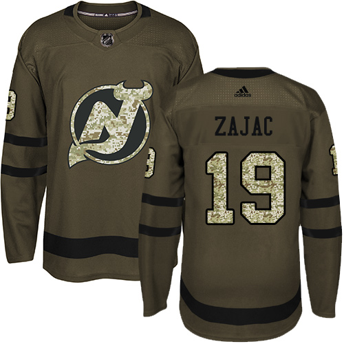 Adidas Devils #19 Travis Zajac Green Salute to Service Stitched Youth NHL Jersey Adidas Devils #19 Travis Zajac Green Salute to Service Stitched Youth NHL Jersey