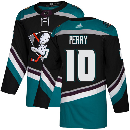 Adidas Ducks #10 Corey Perry Black Teal Alternate Authentic Stitched NHL Jersey Adidas Ducks #10 Corey Perry Black Teal Alternate Authentic Stitched NHL Jersey