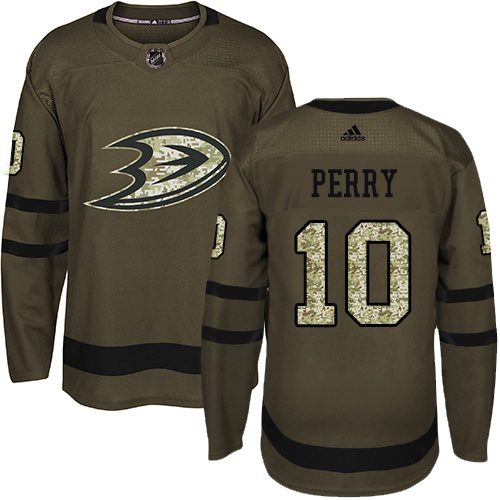 Adidas Ducks #10 Corey Perry Green Salute to Service Youth Stitched NHL Jersey Adidas Ducks #10 Corey Perry Green Salute to Service Youth Stitched NHL Jersey