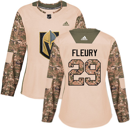 Adidas Golden Knights #29 Marc-Andre Fleury Camo Authentic 2017 Veterans Day Women's Stitched NHL Jersey Adidas Golden Knights #29 Marc-Andre Fleury Camo Authentic 2017 Veterans Day Women's Stitched NHL Jersey