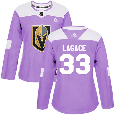 Adidas Golden Knights #33 Maxime Lagace Purple Authentic Fights Cancer Women's Stitched NHL Jersey Adidas Golden Knights #33 Maxime Lagace Purple Authentic Fights Cancer Women's Stitched NHL Jersey