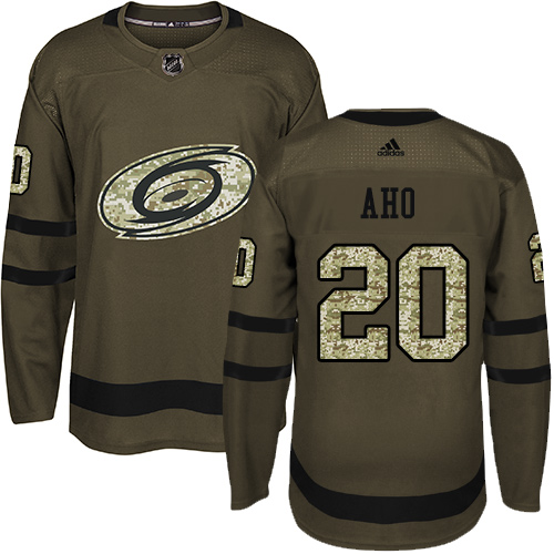 Adidas Hurricanes #20 Sebastian Aho Green Salute to Service Stitched Youth NHL Jersey Adidas Hurricanes #20 Sebastian Aho Green Salute to Service Stitched Youth NHL Jersey