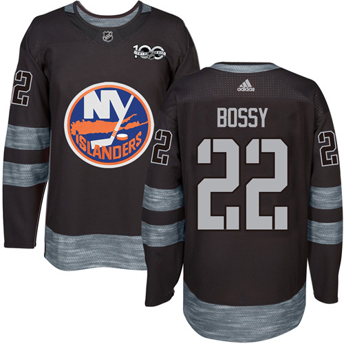 Adidas Islanders #22 Mike Bossy Black 1917-2017 100th Anniversary Stitched NHL Jersey Adidas Islanders #22 Mike Bossy Black 1917-2017 100th Anniversary Stitched NHL Jersey