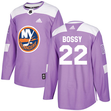 Adidas Islanders #22 Mike Bossy Purple Authentic Fights Cancer Stitched NHL Jersey Adidas Islanders #22 Mike Bossy Purple Authentic Fights Cancer Stitched NHL Jersey