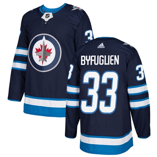 Adidas Jets #33 Dustin Byfuglien Navy Blue Home Authentic Stitched Youth NHL Jersey Adidas Jets #33 Dustin Byfuglien Navy Blue Home Authentic Stitched Youth NHL Jersey
