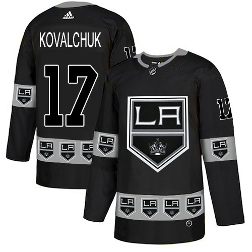 Adidas Kings #17 Ilya Kovalchuk Black Authentic Team Logo Fashion Stitched NHL Jersey Adidas Kings #17 Ilya Kovalchuk Black Authentic Team Logo Fashion Stitched NHL Jersey