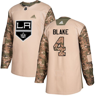 Adidas Kings #4 Rob Blake Camo Authentic 2017 Veterans Day Stitched Youth NHL Jersey Adidas Kings #4 Rob Blake Camo Authentic 2017 Veterans Day Stitched Youth NHL Jersey