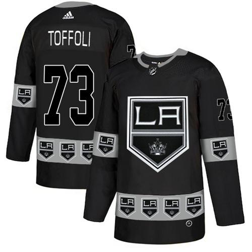 Adidas Kings #73 Tyler Toffoli Black Authentic Team Logo Fashion Stitched NHL Jersey Adidas Kings #73 Tyler Toffoli Black Authentic Team Logo Fashion Stitched NHL Jersey