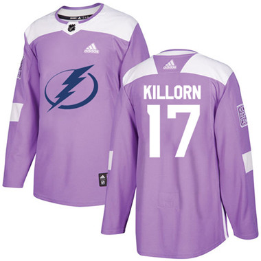 Adidas Lightning #17 Alex Killorn Purple Authentic Fights Cancer Stitched Youth NHL Jersey Adidas Lightning #17 Alex Killorn Purple Authentic Fights Cancer Stitched Youth NHL Jersey