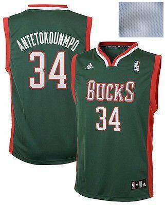 Adidas MILWAUKEE BUCKS Giannis Antetokounmpo NBA Swingman Jersey
