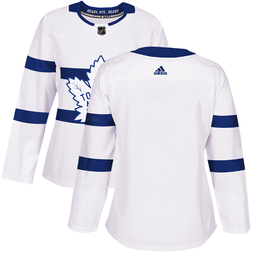Adidas Maple Leafs Blank White Authentic 2018 Stadium Series Women's Stitched NHL Jersey Adidas Maple Leafs Blank White Authentic 2018 Stadium Series Women's Stitched NHL Jersey