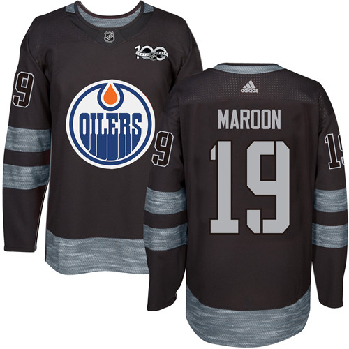Adidas Oilers #19 Patrick Maroon Black 1917-2017 100th Anniversary Stitched NHL Jersey Adidas Oilers #19 Patrick Maroon Black 1917-2017 100th Anniversary Stitched NHL Jersey