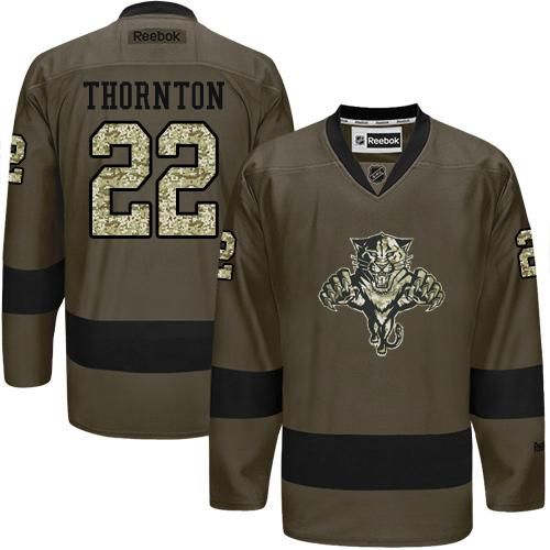 Adidas Panthers #22 Shawn Thornton Green Salute to Service Stitched NHL Jersey Adidas Panthers #22 Shawn Thornton Green Salute to Service Stitched NHL Jersey