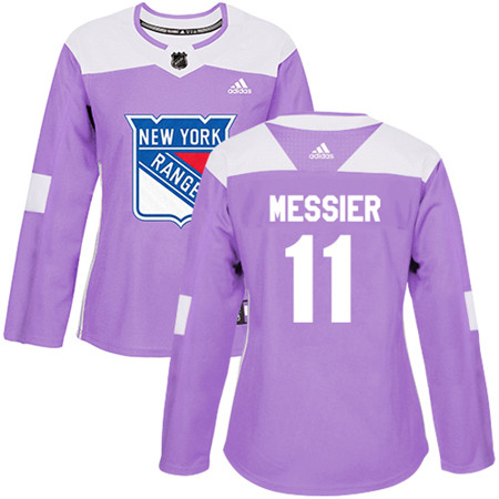 Adidas Rangers #11 Mark Messier Purple Authentic Fights Cancer Women's Stitched NHL Jersey Adidas Rangers #11 Mark Messier Purple Authentic Fights Cancer Women's Stitched NHL Jersey