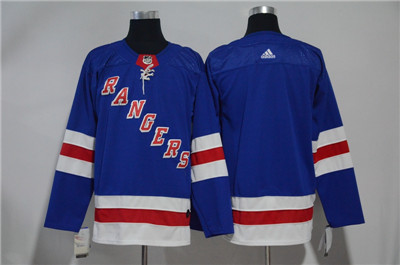 Adidas Rangers Blank Royal Blue Home Authentic Stitched Youth NHL Jersey